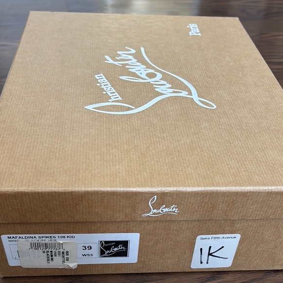 Christian Louboutin Black Studded Women's Sandals - Picture 12 of 12